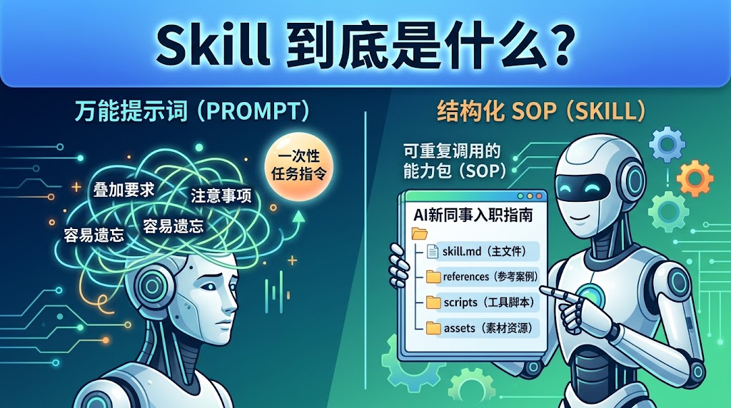 如何从零开始制作一个商用级别的SKILL 如何从零开始制作一个商用级别的SKILL